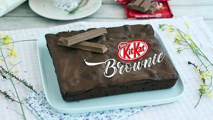 Brownie au kit kat ®