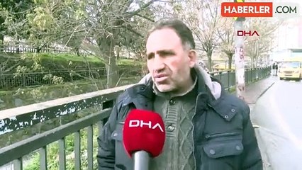 ESENYURT'TA ANNE İLE OĞLUNUN SELE KAPILMAMAK İÇİN MÜCADELESİ