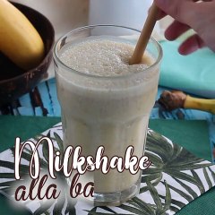 Milkshake banana e vaniglia