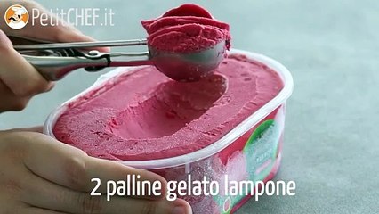 Milkshake fragole e lamponi