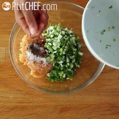 Bouchées à la vapeur - bouchons réunionnais au poulet