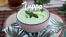 Zuppa fredda di cetrioli e menta