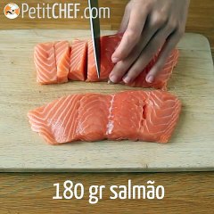 Terrine de salmão (fresco e fumado)