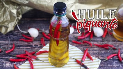 Huile piquante pour pizzas maison