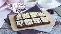Fudge vegano con burro d'arachidi - ricetta senza glutine