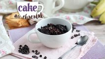Mug cake au chocolat et au beurre de cacahuètes