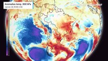 Masa de aire frío hará descender las temperaturas en varias regiones de Chile