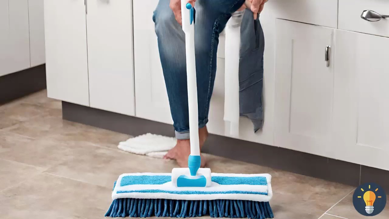 Clean Hard-to-Reach Areas with a Broom Towel