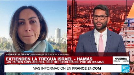 Informe desde Jerusalén: séptimo día de tregua entre Israel y Hamás fue confirmado a última hora