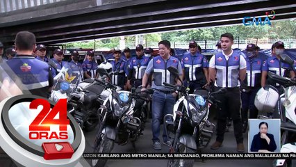 De-motorsiklong enforcers, nanita ng mga ilegal na nakaparada sa Mabuhay Lanes | 24 Oras
