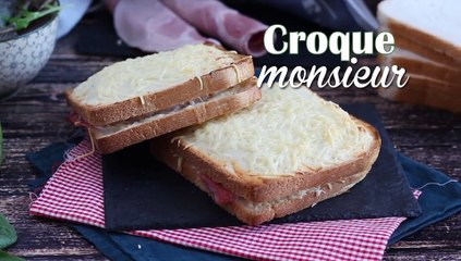 Croque-monsieur gourmands à la béchamel