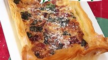 Tarte de massa filo à italiana