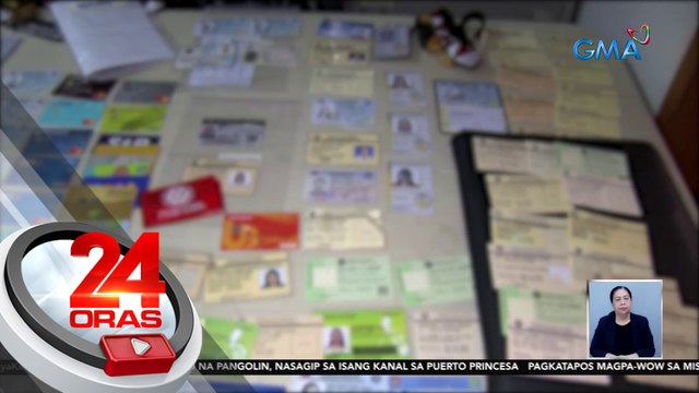 4 na miyembro umano ng sindikatong gumagamit ng pekeng I.D. para makapag-loan, arestado | 24 Oras