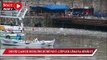 Zonguldak'ta deniz çamur rengine büründü, çöpler limana birikti