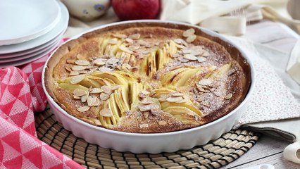 Torta di mele e mandorle - ricetta facile