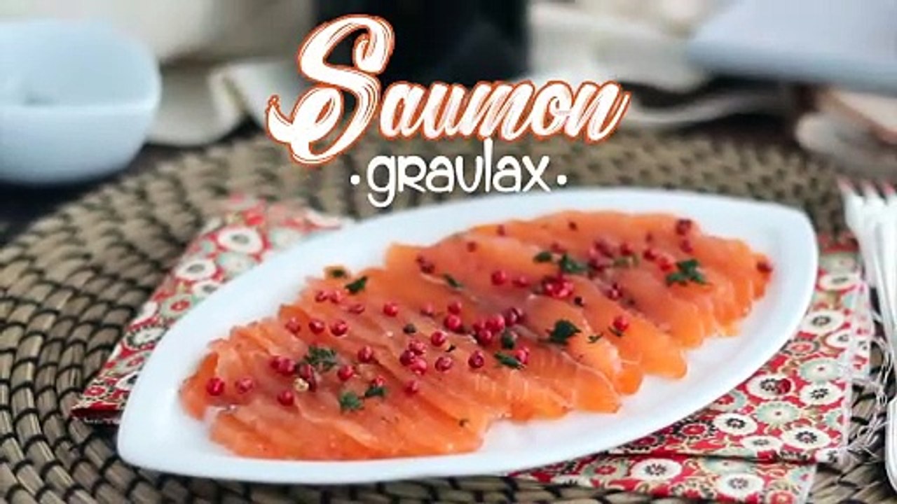 Saumon gravlax facile