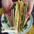 Wrap grillé façon brunch - tortilla wrap hack