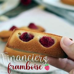 Financiers aux framboises, la recette détaillée et facile à faire