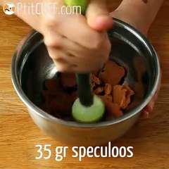 Verrines mousse aux spéculoos