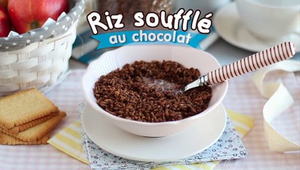 Riz soufflé au chocolat - céréales type coco pops