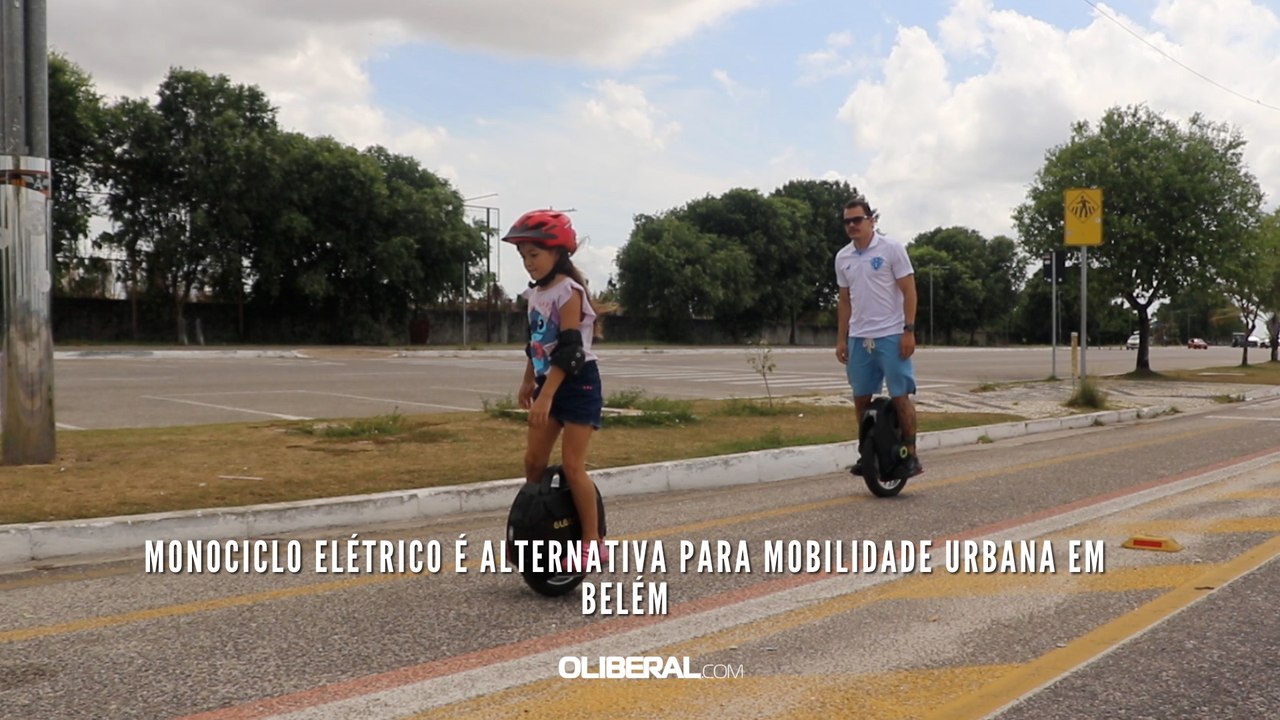 Monociclo elétrico é alternativa para mobilidade urbana em Belém