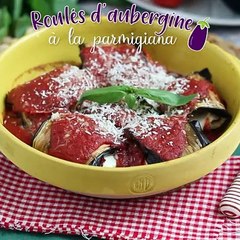 Roulés d'aubergine à la parmigiana