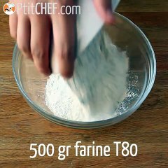 Petits pains sans pétrissage - résultat croustillant et moelleux!