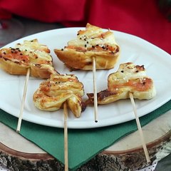 Alberelli di sfoglia al salmone