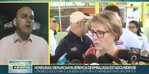 Funcionarios del gobierno hondureño rechazan injerencia de embajada de EE.UU.