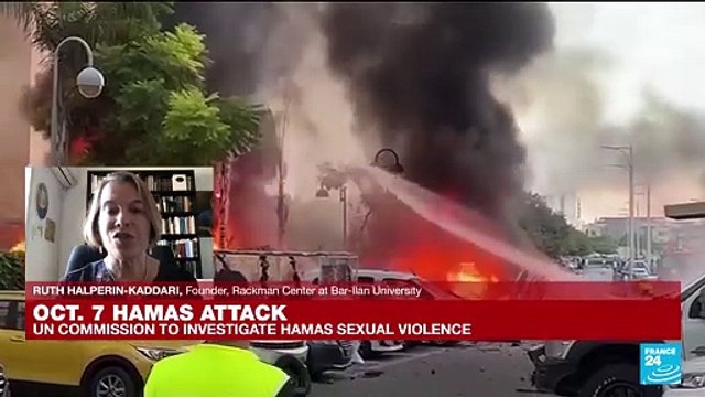 Oct 7 investigation into sexual violence : Hamas 'atrocities amounted to crimes against humanity'