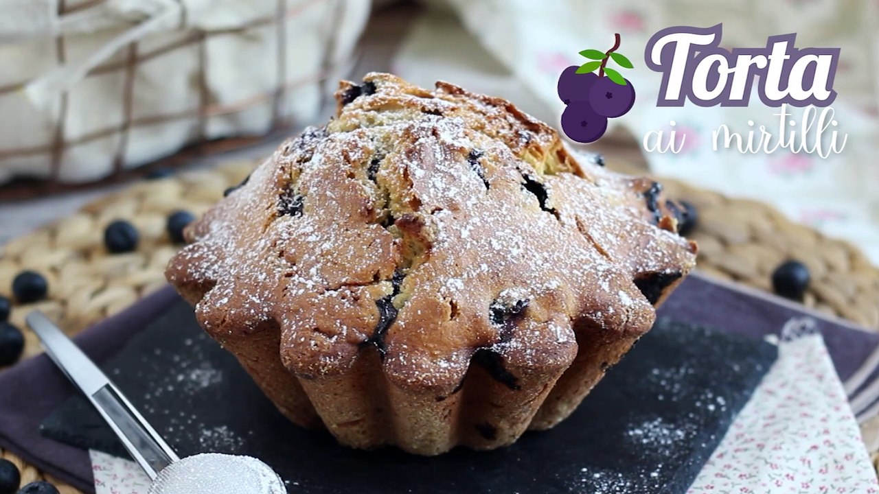 Torta ai mirtilli