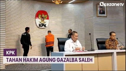 KPK Tahan Hakim Agung Gazalba Saleh terkait Kasus Dugaan Gratifikasi dan TPPU