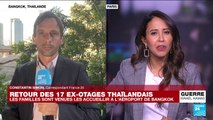 Thaïlande : retour des 17 ex-otages du Hamas