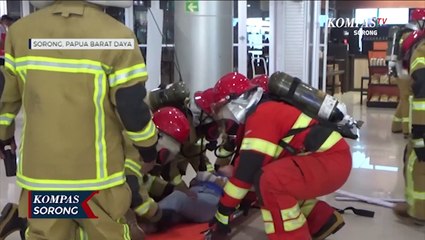 Bandara Deo Sorong Gelar Simulasi Penanggulangan Keadaan Darurat