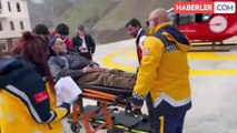 Van'da Aniden Rahatsızlanan Kişi Ambulans Helikopter ile Van'a Sevk Edildi