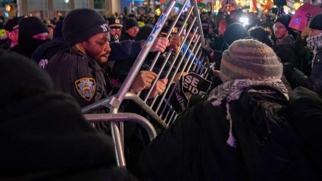 Guerre Israël-Hamas : une manifestation pro-palestinienne dégénère à New York