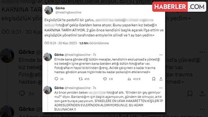 Ekşisözlük'te pedofili skandalı! Bakanlık görüntüleri paylaşan yazarı arıyor