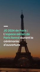 JO 2024 de Paris : L'espace aérien de Paris fermé durant la cérémonie d'ouverture