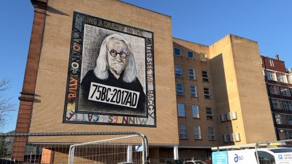 We ask the people of Glasgow what they think on the council’s decision to approve a new student accommodation building that will cover the mural of Sir Billy Connolly