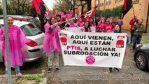 Manifestación  PTIS en Sevilla
