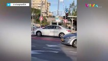 CCTV Penembakan Brutal di Yerusalem, Pelaku Tewas Mencekam