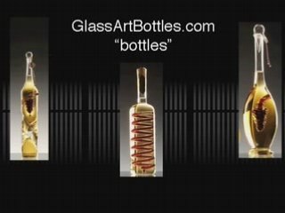 Hand Blown Glass Art Bottles and Cruets “The Perfect ...