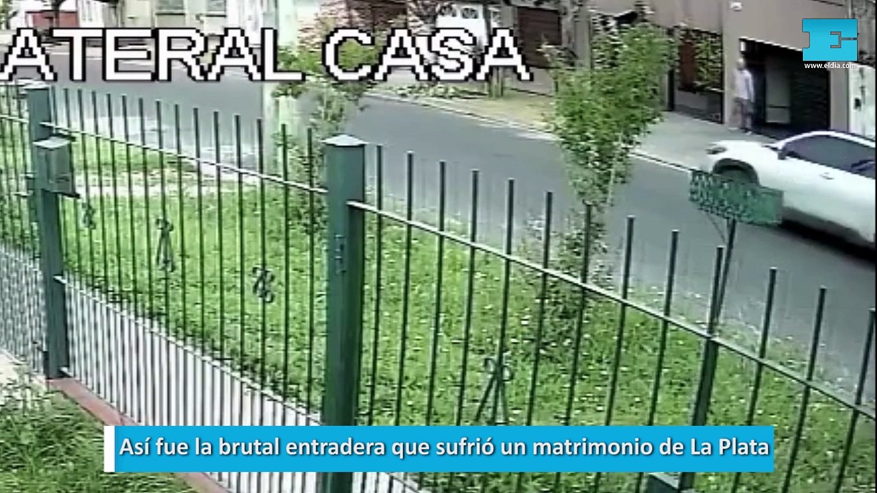 Así fue la brutal entradera que sufrió un matrimonio de La Plata