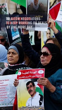 Shooting attack in Jerusalem as Israel, Hamas extend Gaza truce by a day