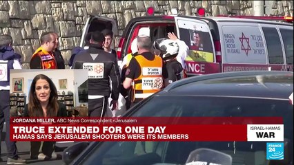 Hamas' armed wing claims responsibility for Jerusalem attack that killed 3