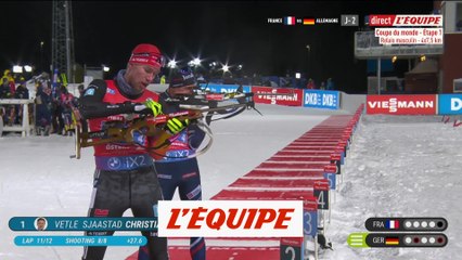 La Norvège impériale dans le relais d'Östersund, la France 2e - Biathlon - CM (H)