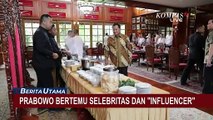 Momen Prabowo Makan Siang dengan Raffi Ahmad, Nagita Slavina dan Influencer Muda