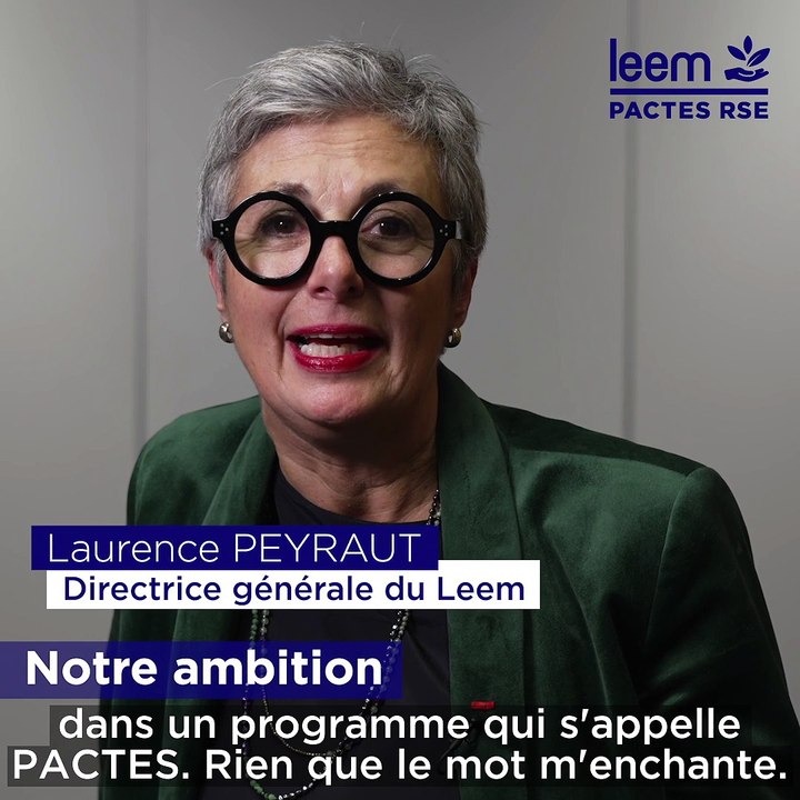 Laurence Peyraut - Directrice générale du Leem - Les Rencontres RSE du Leem 2023