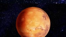 Mars is the fourth planet and the furthest terrestrial planet from the Sun