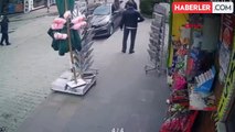 Rize'de başıboş köpek saldırısı kamerada